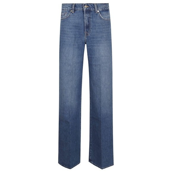 7 For All Mankind High-Waisted Wide Leg Denim Jeans - NWT